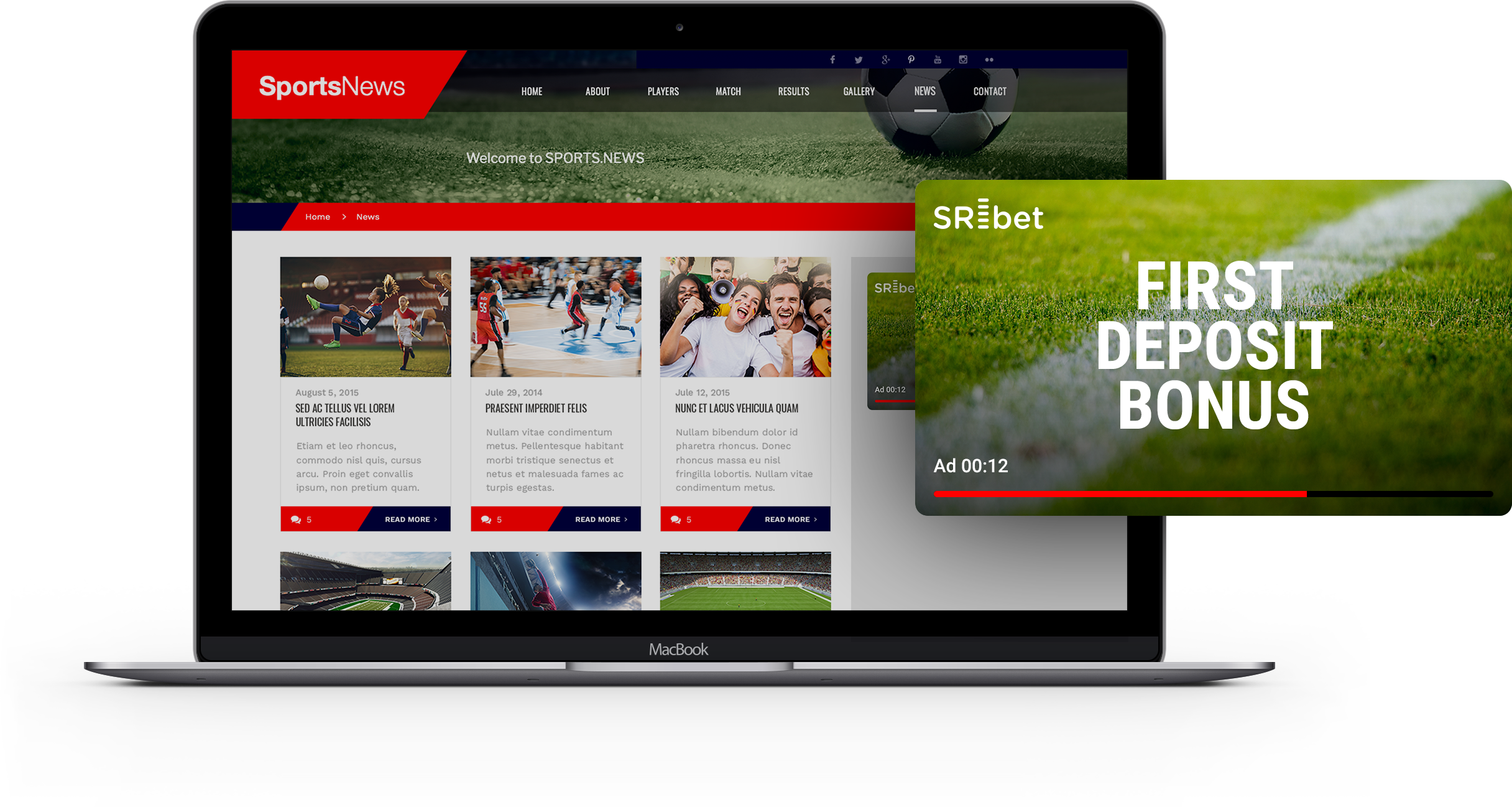 Sportradar - ad:s video preview visual