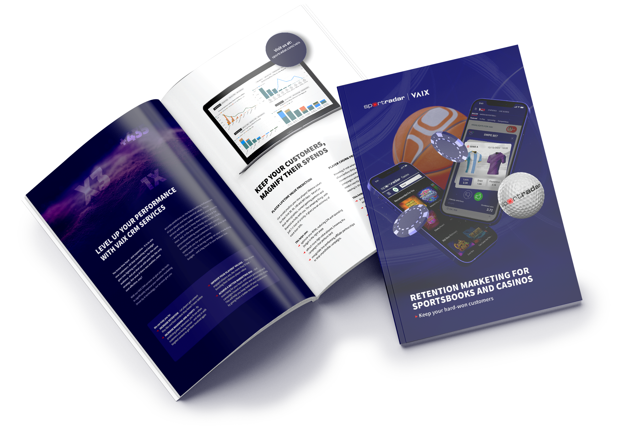Sportradar Retention Marketing for Sportsbooks and casinos mockup